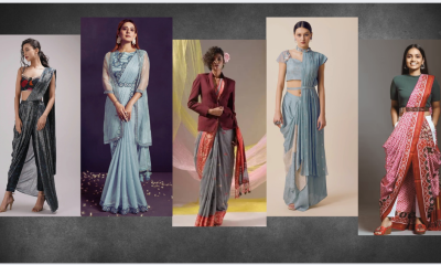 Fusion Saree With Elegance