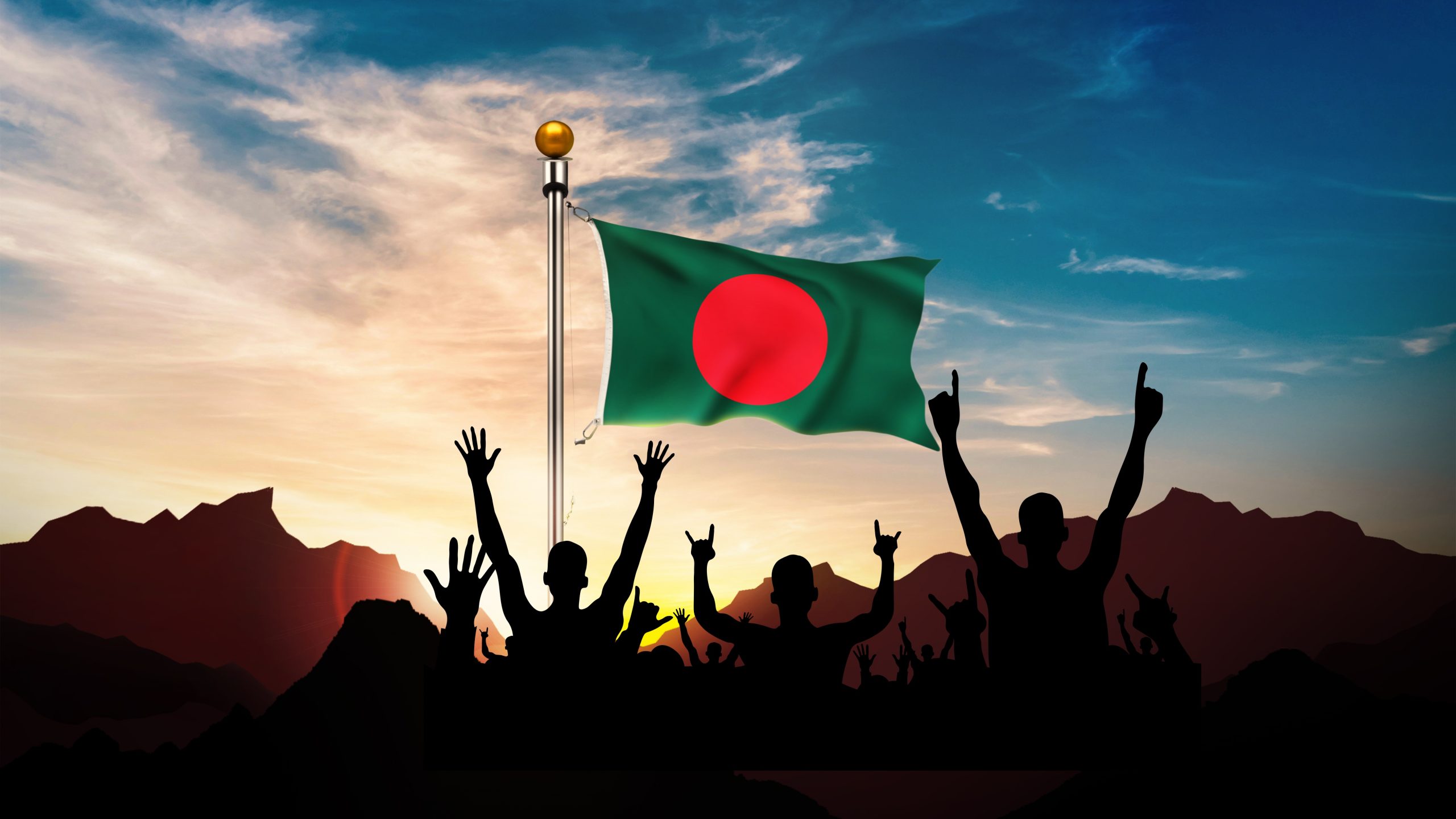 Jubilation in Bangladesh
